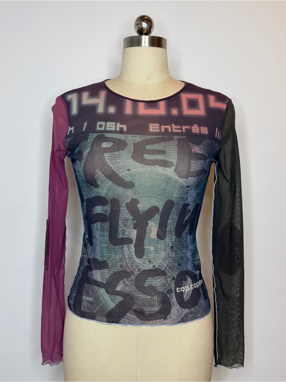 Cop Copine free flying mesh top